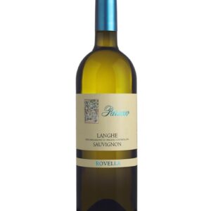 parusso langhe sauvignon rovella bottiglia di vino bianco prodotto in Italia, nella zona delle Langhe in Piemonte