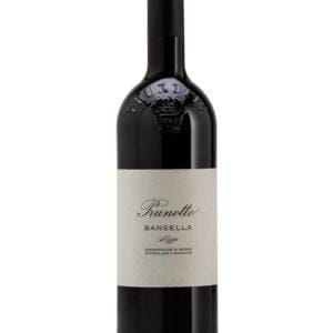 prunotto nizza bansella bottiglia di vino rosso prodotto in Italia, nella zona del comune di Nizza in Piemonte