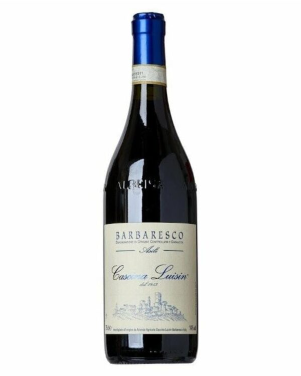 cascina luisin barbaresco asili bottiglia di vino rosso prodotto in Italia, nelle Langhe piemontesi
