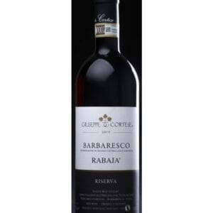 giuseppe cortese barbaresco rabaja riserva bottiglia di vino rosso prodotto in Italia, nelle Langhe piemontesi