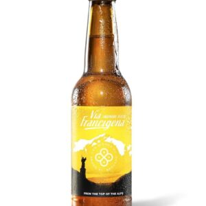 biere grand st bernard birra bionda via francigena bottiglia di birra prodotta in Italia, nella valle d'aosta