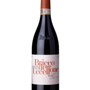 braida barbera d'asti bricco dell'uccellone bottiglia di vino rosso prodotto in Italia, nel monferrato astigiano