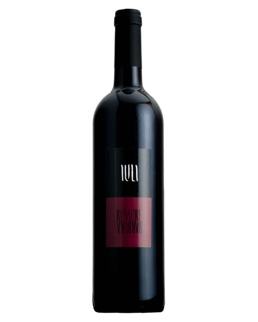 Iuli Barbera Rossore 2020 Incredibile 1 iuli barbera rossore bottiglia di vino rosso prodotto in Italia, nel monferrato