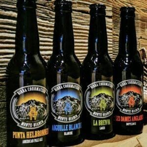birrificio courmayeur birra bionda la brenva bottiglia di birra prodotta in Italia, nella valle d'aosta