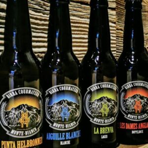 birrificio courmayeur birra bionda la brenva bottiglia di birra prodotta in Italia, nella valle d'aosta
