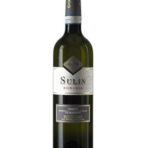 Sulin chardonnay robinia bottiglia di vino bianco prodotto in Italia, nel Monferrato in piemonte