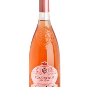 cà dei frati rosa dei frati bottiglia di vino rosato prodotto in Italia, nella zona del Lago di Garda