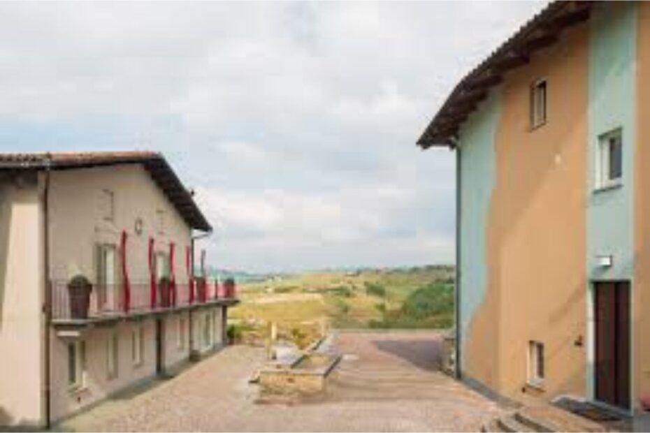 casa vinicola vietti vista esterna di parte della cantina