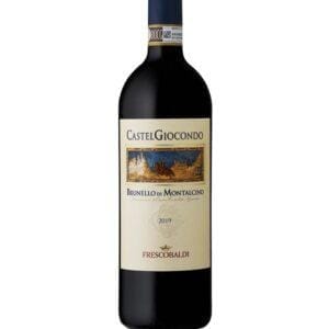 frescobaldi brunello di montalcino castel giocondo bottiglia di vino rosso prodotto in Italia, in Toscana