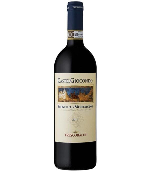 frescobaldi brunello di montalcino castel giocondo bottiglia di vino rosso prodotto in Italia, in Toscana