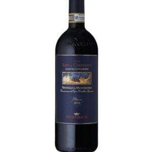 frescobaldi brunello di montalcino riserva ripe al convento bottiglia di vino rosso prodotto in Italia, in Toscana