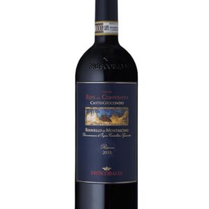 frescobaldi brunello di montalcino riserva ripe al convento bottiglia di vino rosso prodotto in Italia, in Toscana