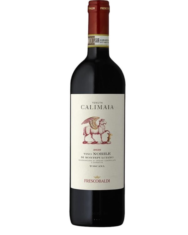 frescobaldi nobile di montepulciano tenuta calimaia bottiglia di vino rosso prodotto in Italia, in Toscana
