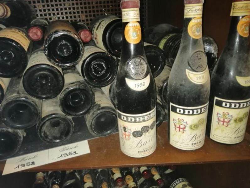 poderi oddero bottiglie storiche