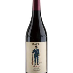 renato ratti nebbiolo ochetti bottiglia di vino rosso prodotto in Italia, nella zona delle Langhe in Piemonte