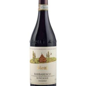 vietti barbaresco roncaglie bottiglia di vino rosso prodotto in Italia, nella zona delle Langhe in Piemonte