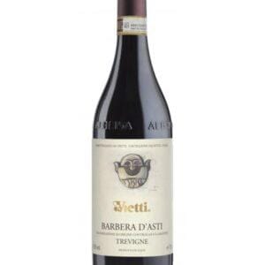 vietti barbera d'asti tre vigne bottiglia di vino rosso prodotto in Italia, nella zona del Monferrato in Piemonte