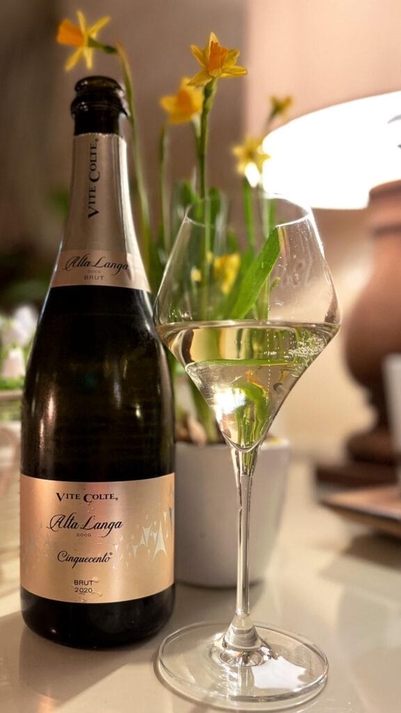 vite colte spumante di aperitivo