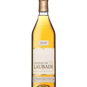 chateau de laubade bas armagnac vsop bottiglia di distillato prodotto in Francia, nella zona di Armagnac