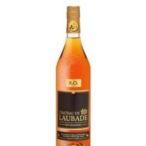 chateau de laubade bas armagnac xo bottiglia di distillato prodotto in Francia, nella zona di Armagnac