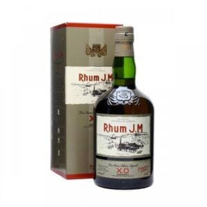 j.m. rum tres vieux agricole xo bottiglia di distillato prodotto nella Martinica