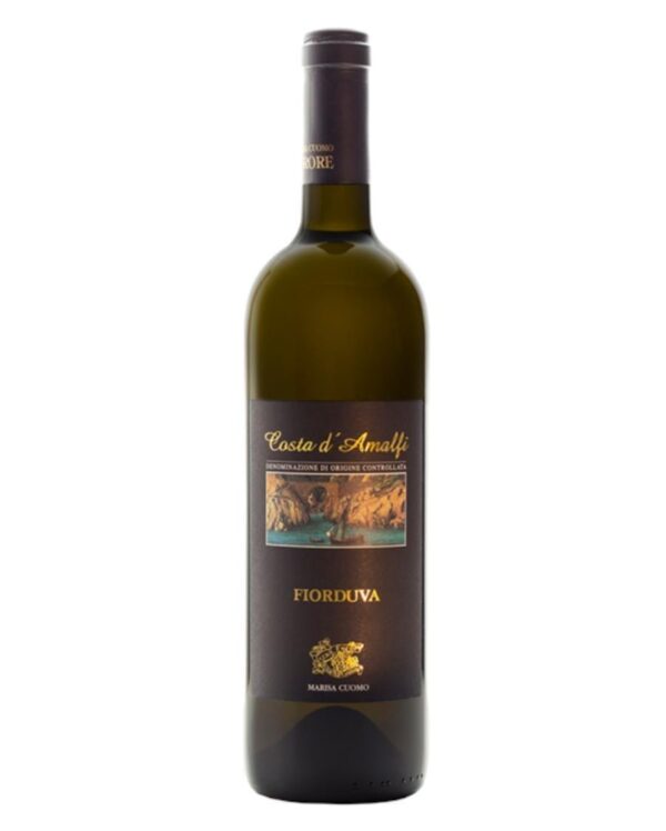 marisa cuomo Furore Bianco fiorduva bottiglia di vino bianco prodotto in Italia, in Campania