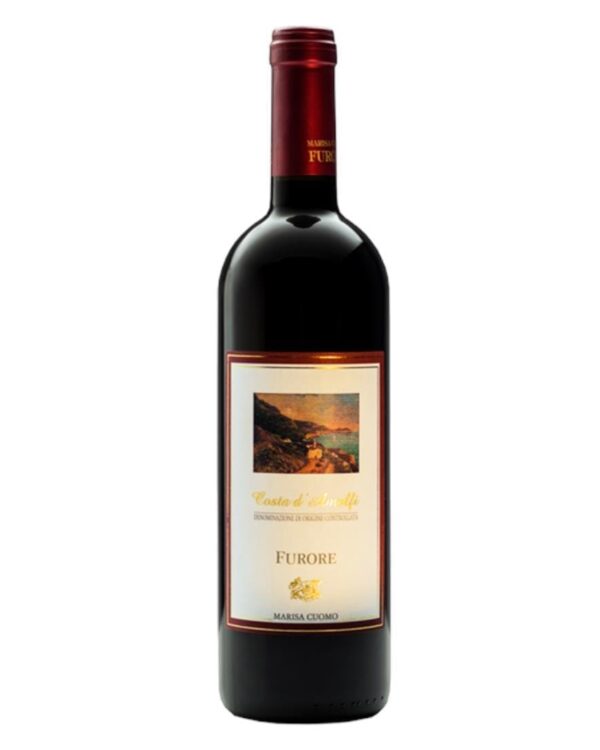 marisa cuomo Furore Rosso bottiglia di vino rosso prodotto in Italia, in Campania