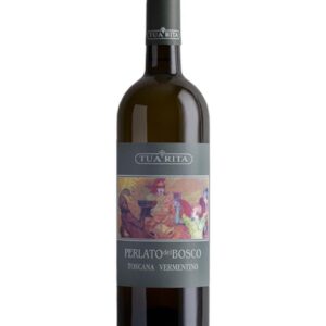 tua rita Perlato Del Bosco Bianco bottiglia di vino bianco prodotto in Italia, in Toscana