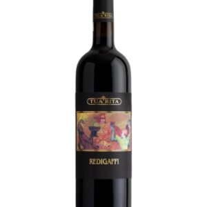 tua rita Redigaffi bottiglia di vino rosso prodotto in Italia, in Toscana