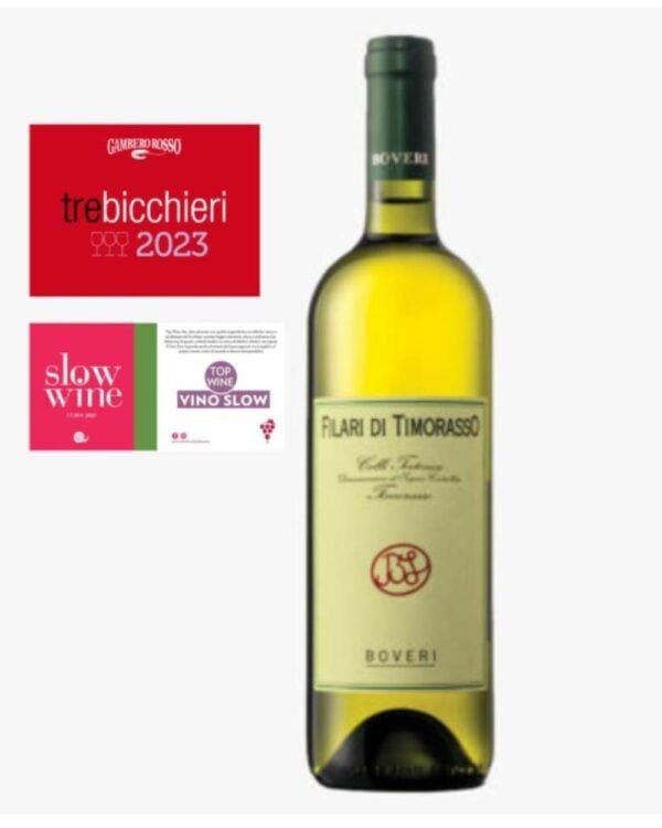 Boveri luigi filari di timorasso bottiglia di vino bianco prodotto in Italia, in Piemonte