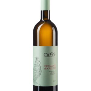 cieck erbaluce di caluso bottiglia di vino bianco prodotto in Italia, in Piemonte