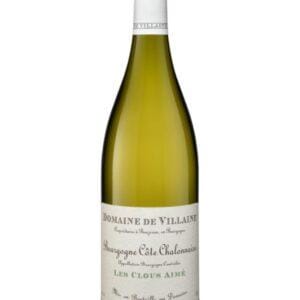 domaine de villaine bourgogne blanc cote chalonnaise les clous aimè bottiglia di vino bianco prodotto in Francia, in Borgogna