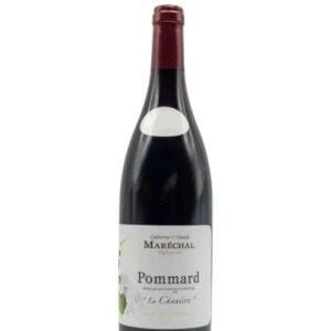 marechal pommard 1er cru la chaniere bottiglia di vino rosso prodotto in Francia, in Borgogna