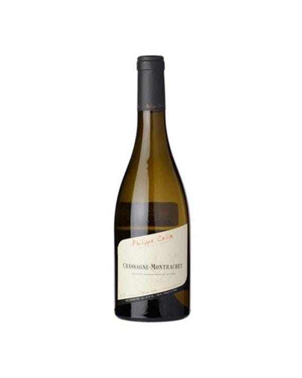 philippe colin chassagne montrachet bottiglia di vino bianco prodotto in Francia, in Borgogna