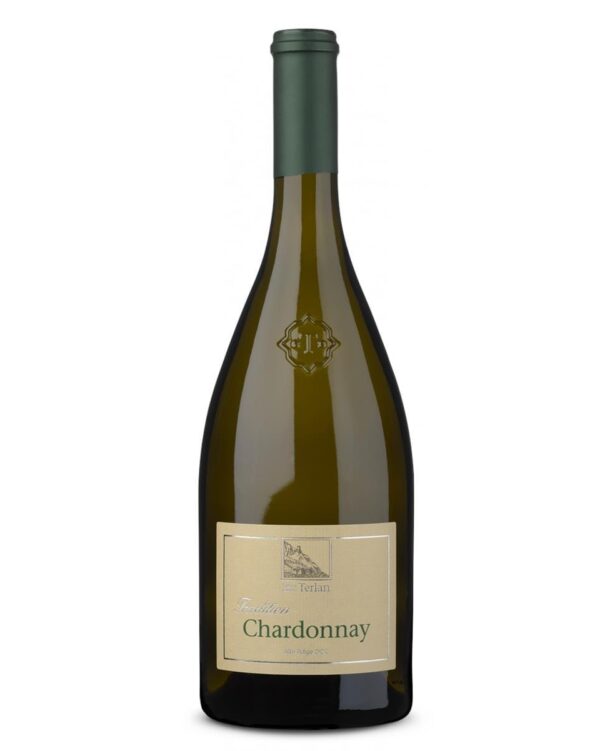 terlano chardonnay bottiglia di vino bianco prodotto in Italia, in Alto Adige