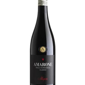 allegrini amarone della valpolicella classico bottiglia di vino rosso, prodotta in italia, in veneto nella zona della valpolicella da uve corvina veronese, corvinone, rondinella, oseleta