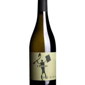 bruna pigato u baccan bottiglia di vino bianco prodotto in Italia, nella riviera di ponente in Liguria