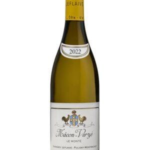 Domaine Leflaive Macon Verzè Le Montè bottiglia di vino bianco prodotto in Francia, in Borgogna