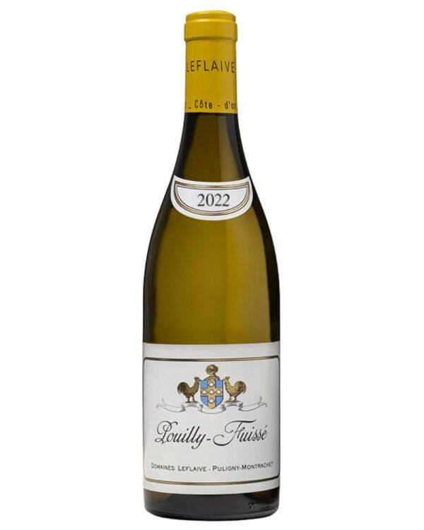 Domaine Leflaive Pouilly Fuissè bottiglia di vino bianco prodotto in Francia, in Borgogna