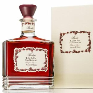 berta amaro IL 28 di Via San Nicolao bottiglia di liquore alle erbe prodotto in Italia, in Piemonte