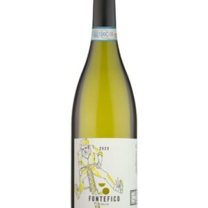 Fontefico Pecorino d'Abruzzo La Canaglia bottiglia di vino bianco prodotto in Italia, in Abruzzo