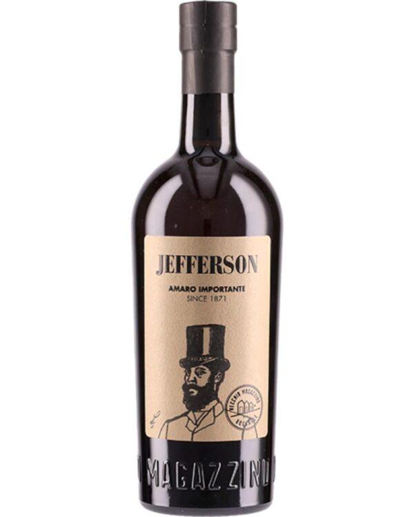 jefferson amaro importante bottiglia di liquore alle erbe prodotto in Italia, in Calabria