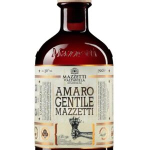 mazzetti d'altavilla Amaro Gentile bottiglia di liquore alle erbe prodotto in Italia, in Piemonte