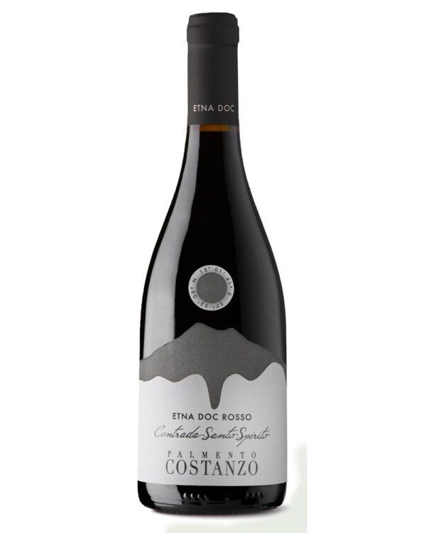 palmento costanzo etna rosso contrada santo spirito bottiglia di vino rosso prodotto in Italia, nella zona dell'Etna in Sicilia