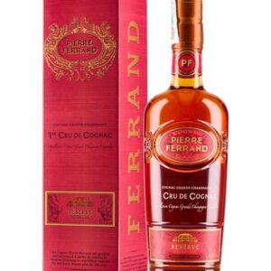 pierre ferrand cognac grande champagne reserve bottiglia di distillato prodotto in Francia, nella zona del Cognac