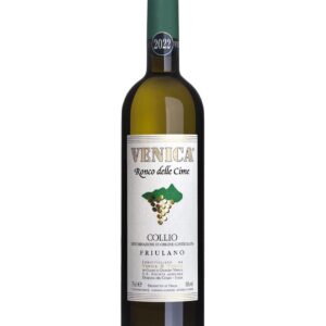 venica friulano ronco delle cime bottiglia di vino bianco prodotto in Italia, nel Collio in Friuli