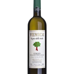 venica sauvignon blanc ronco delle mele bottiglia di vino bianco prodotto in Italia, nel Collio in Friuli