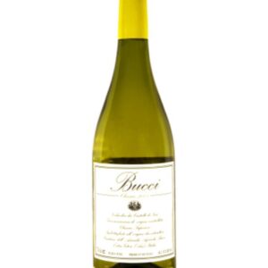 Bucci verdicchio dei castelli di jesi classico bottiglia di vino bianco prodotto in Italia, nella Marche