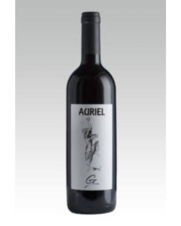 auriel vino rosso G naturale bottiglia di vino rosso italiano, naturale, prodotto nel monferrato, in Piemonte