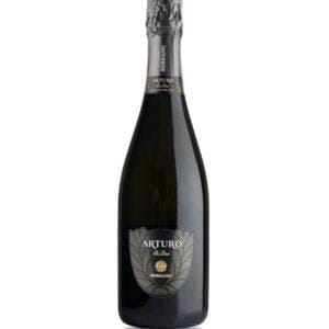 bersano spumante blanc de noir arturo pas dosè bottiglia di vino spumante italiano, prodotto nel monferrato astigiano, in Piemonte